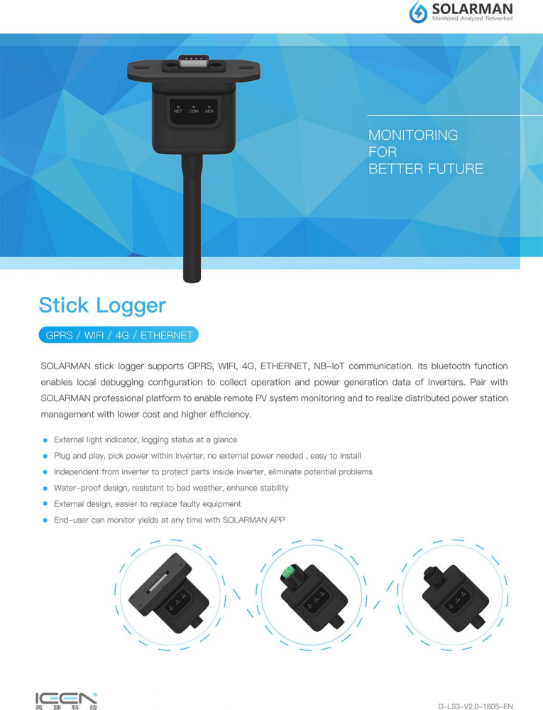 Corab Modu Komunikacyjny Ethernet Stick Sofar Solar Lse