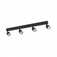 TK-LIGHTING SP. Z O.O. - TOP BLACK LAMPA SUFITOWA 4 PŁ - 4783