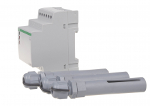 F&F - Przekaźnik kontroli poziomu cieczy dwu stanowy PZ-829, montaz na szynie DIN,styk: 2x1NO/NC 230V - PZ-829