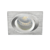 KANLUX - OPRAWKA SUFITOWA PUNKTOWA P/T IP20 GX5.3 ALUMINIUM KWADRAT SEIDY CT-DTL50-AL. - 18281