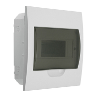 KANLUX - Rozdzielnica serii DB108F 1X8P/FMD       - 3842