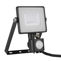 KANLUX - CZUJNIK RUCHU PIR ŚCIENNY 165° 1200W IP44 CZARNY ALER JQ-30-B - 461