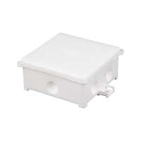 ZAKŁAD PRODUKCYJNO - HANDLOWY "ELEKTRO-PLAST" SPÓŁKA Z OGRANICZONĄ ODPOWIEDZIALNOŚCIĄ - PUSZKA NATYNK 80X80X41MM Z DŁAWICAMI 6XM16 IP44 BIAŁY PIN 80B - 31.80