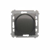 KONTAKT SIMON - Regulator 1–10 V (moduł). Do załączania i regulacji źródeł światła z zasilaczami sterowanymi napięciem 1–10 V; antracyt - DS9V.01/48