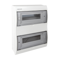 ZAKŁAD PRODUKCYJNO - HANDLOWY "ELEKTRO-PLAST" SPÓŁKA Z OGRANICZONĄ ODPOWIEDZIALNOŚCIĄ - ROZDZIELNIA MODUŁOWA NATYNK 24 MODUŁY 2X12 IP40 Z LISTWĄ RN-12 FALA - 7.5