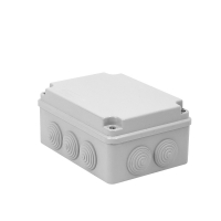 ZAKŁAD PRODUKCYJNO - HANDLOWY "ELEKTRO-PLAST" SPÓŁKA Z OGRANICZONĄ ODPOWIEDZIALNOŚCIĄ - PUSZKA NATYNK 158X118X76MM Z DŁAWICAMI IP65 HERMETYCZNA SZARY PH-2A,3 - 28.23