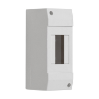 KANLUX - Rozdzielnica serii DB102W 1X2P/SM      - 3850