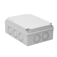 ZAKŁAD PRODUKCYJNO - HANDLOWY "ELEKTRO-PLAST" SPÓŁKA Z OGRANICZONĄ ODPOWIEDZIALNOŚCIĄ - PUSZKA NATYNK 198X148X76MM Z OSŁABIENIAMI IP65 HERMETYCZNA SZARY PH-3A,2  - 28.32