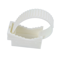 ELEKTROPLAST OPATÓWEK - UCHWYT PASKOWY UP-50 30-50X130MM BIAŁY /100SZT/ - 12.3