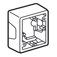 LEGRAND - PUSZKA POJEDYNCZA NATYNKOWA BIAŁY VALENA - 776181
