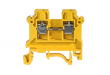 SIMET - ZŁĄCZKA SZYNOWA GWINTOWA 4MM2 TS 32 35 1 TOR ZSG1-4,0NZ ŻÓŁTY ZUG - 11321314