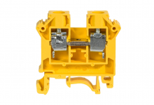 SIMET - ZŁĄCZKA SZYNOWA GWINTOWA 10MM2 TS 32 35 1 TOR ZSG1-10,0NZ ŻÓŁTY ZUG - 11521314