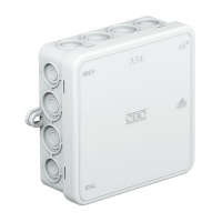 OBO - PUSZKA ODGAŁĘŹNA 100X100X40 IP55 A14  - 2000378