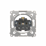 KONTAKT SIMON - GNIAZDO POJEDYNCZE Z UZIEMIENIEM 2P+Z MECHANIZM ZACISKI ŚRUBOWE 16A 250V IP20 SIMON 54 - SGZ1M