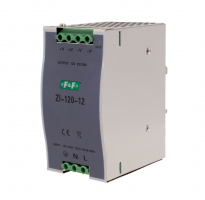F&F - Zasilacz impulsowy przemysłowy nap. wej. 90÷264V AC/120÷370V DC, P=120W nap. Wyj. 12V DC - ZI-120-12V
