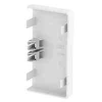 OBO - KOŃCÓWKA DO RAPID 45-2 100 106X56X22 PC/ABS CZYSTA BIEL. - 6113110
