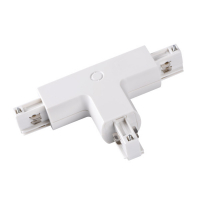 KANLUX - ELEMENTY SYSTEMU SZYNOWEGO TEAR (ŁĄCZNIK "T") TEAR PR-T-LLR-WH - 22589