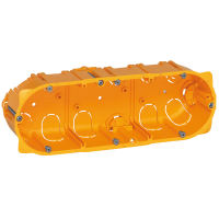LEGRAND - PUSZKA POTRÓJNA PRZELOTOWA DO KARTON-GIPSU 50MM BATIBOX - 080053
