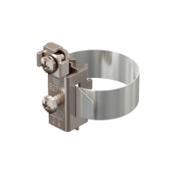 OBO - OBEJMA TAŚMOWA UZIEMIAJĄCA DO RUR 8-22MM NIKOLWANA 10CM - 5057507