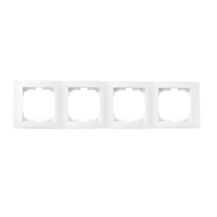 KANLUX - Ramka poczwórna pionowa LOGI 02-1540-002 bi   - 25124