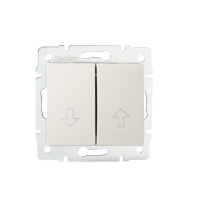 KANLUX - Łącznik żaluzjowy LOGI 02-1100-103 kr   - 25137