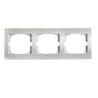 KANLUX - Ramka potrójna pozioma LOGI 02-1480-043 sr   - 25237