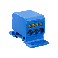 ELEKTROPLAST OPATÓWEK - BLOK ROZDZIELCZY 2X4-50MM2 + 3X2,5-25MM2 + 4X2,5-16MM2 NIEBIESKI DB1-N. - 48.11