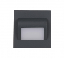 F&F - Oprawa schodowa LED Inga, antracyt, 1,2W, 5900K - LS-IAC