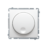 KONTAKT SIMON - Ściemniacz naciskowo-obrotowy (moduł), 20–500 W, 230V~; biały - BMS9T.01/11