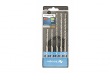 HOGERT - ZESTAW WIERTEŁ SDS+ ŚRED:5 MM,2 X 6 MM.8 MM.10 MM 5 SZT - HT6D370
