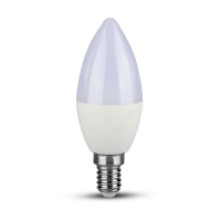 V-TAC - VT-255 4.5W C35 Żarówka LED / Chip SAMSUNG / Barwa:3000K / Klasa:A++ / Trzonek:E14 - 258