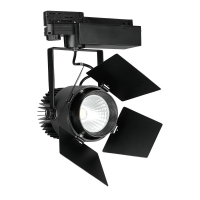 V-TAC - VT-433 33W Lampa LED na szynoprzewód  / Chip SAMSUNG / Barwa:3000K / 5 Lat gwarancji / Obudowa: Czarna - 371