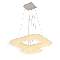 V-TAC - VT-7608 68W Lampa Wisząca / Kwadratowa / Ściemniana / Biały - 3965