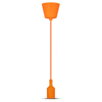 V-TAC -  Lampa Wisząca / Trzonek:E27/ Pomarańczowy - 3484