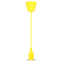 V-TAC - VT-7228 Lampa Wisząca / Trzonek:E27/ Żółty - 3485
