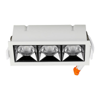 V-TAC - VT-2-12 12W Oprawa wpuszczana reflektor LED / Chip SAMSUNG / Barwa:4000K / Kąt 38' - 989