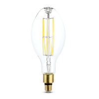 V-TAC - VT-2324 24W LED ED120 Żarówka LED Filament / Klosz Transparentny / Barwa:6400K / Skuteczność: 160lm/W / Trzonek:E27  - 2817