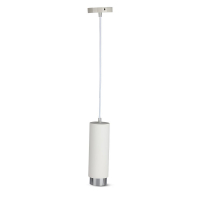 V-TAC - VT-864 Oprawa / Trzonek:GU10 / Gips / Biały-Chrom - 3129