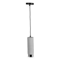 V-TAC - VT-864 Oprawa / Trzonek:GU10 / Gips / Szary-Chrom - 3135