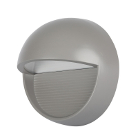 V-TAC -  3W Oprawa Schodowa LED / Barwa:3000K / Obudowa: Szara / Okrągły - 1406