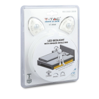 V-TAC - VT-8068 6W 2x Taśma LED z czujnikiem ruchu / Zestaw / Barwa:3000K - 2550