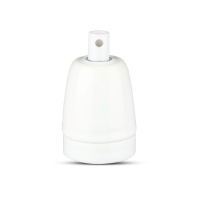 V-TAC - VT-799 Oprawka porcelanowa / Trzonek:E27 / Biały - 3795