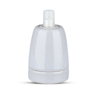 V-TAC - VT-799 Oprawka porcelanowa / Trzonek:E27 / Szary - 3800