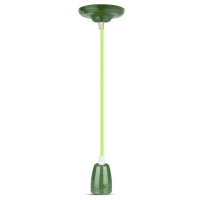 V-TAC - VT-7998 Lampa wisząca / Oprawka: Porcelanowa  / Trzonek:E27 / Zielony - 3805