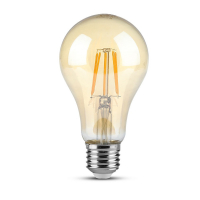 V-TAC - VT-1954 4W A60 Żarówka LED Filament / Klosz: Bursztynowy / Barwa:2200K / Trzonek:E27 - 4498