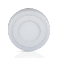 V-TAC - VT-1509 15W Panel LED / Barwa:6400K / Okrągła - 4895