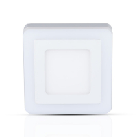 V-TAC - VT-809 8W Panel LED / Barwa:6400K / Kwadratowa - 4924