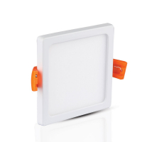 V-TAC - VT-888 8W Panel LED / Barwa:3000K / Kwadratowa - 4943