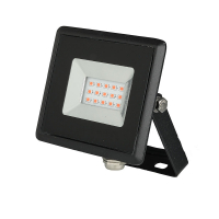 V-TAC -  10W Naświetlacz LED SMD / Barwa: Czerwony / Obudowa: Czarna - 5989