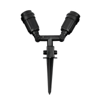 V-TAC - VT-729 Oprawa ogrodowa SPIKE - 2xE27 / IP44 - 7045